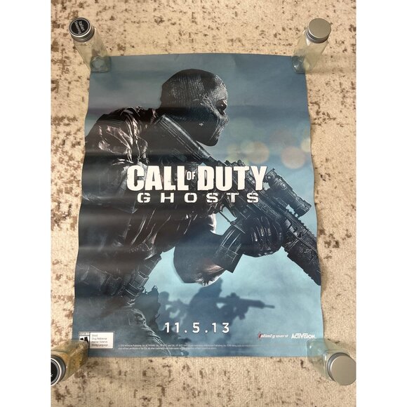 Call Of Duty Ghosts Game Stop Promotional Poster 11.5.13 Release Date - Picture 1 of 2